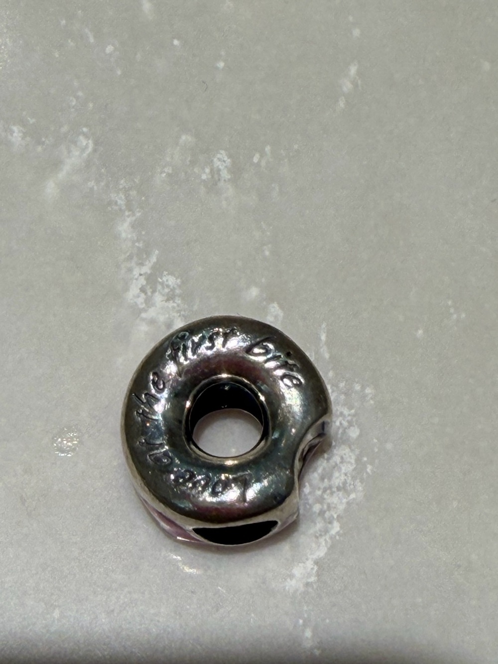 Pandora Sparkling Sprinkled Donut Charm - Picture 8 of 9